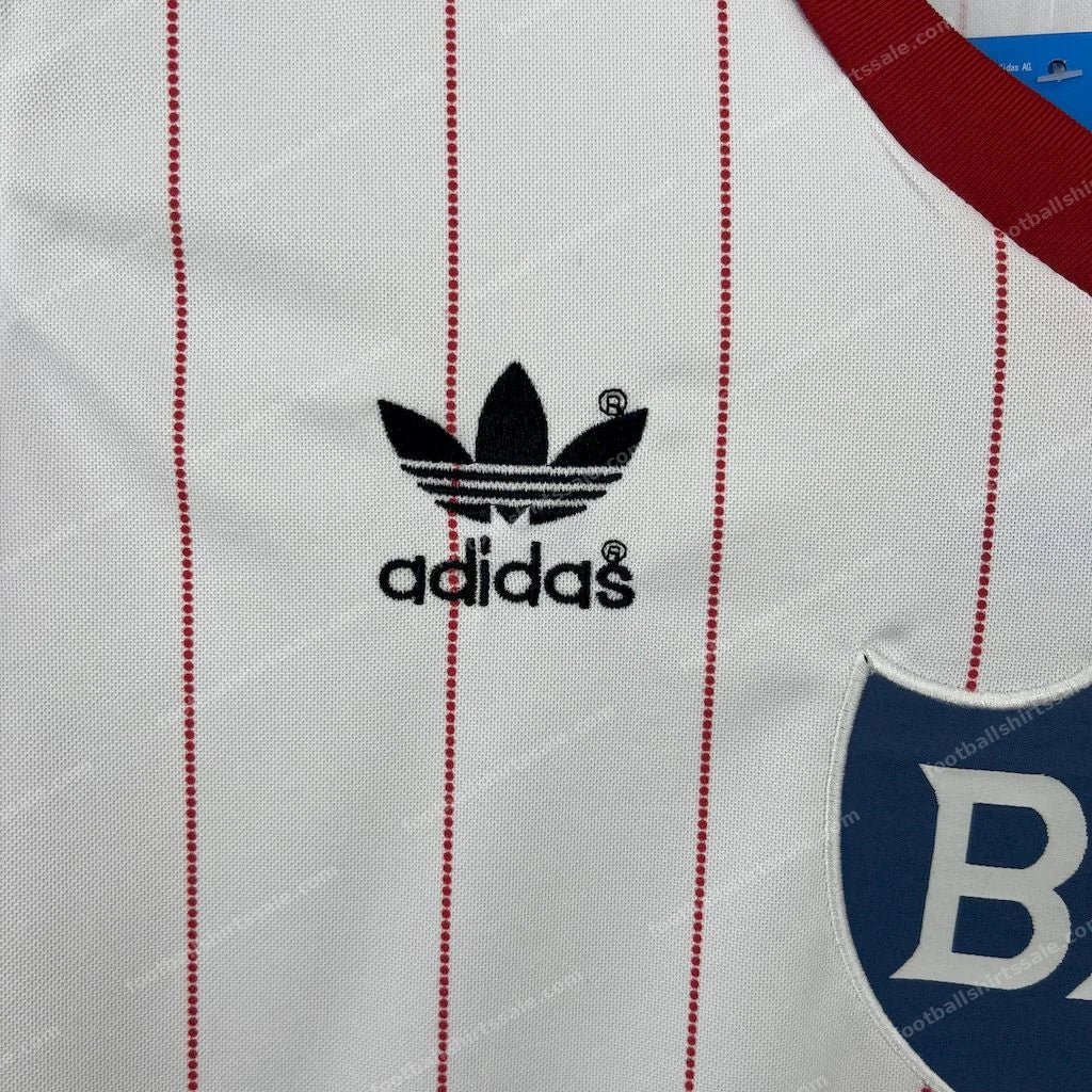 1983/1984 Retro Hamburger SV Home Football Shirt - Detail 2