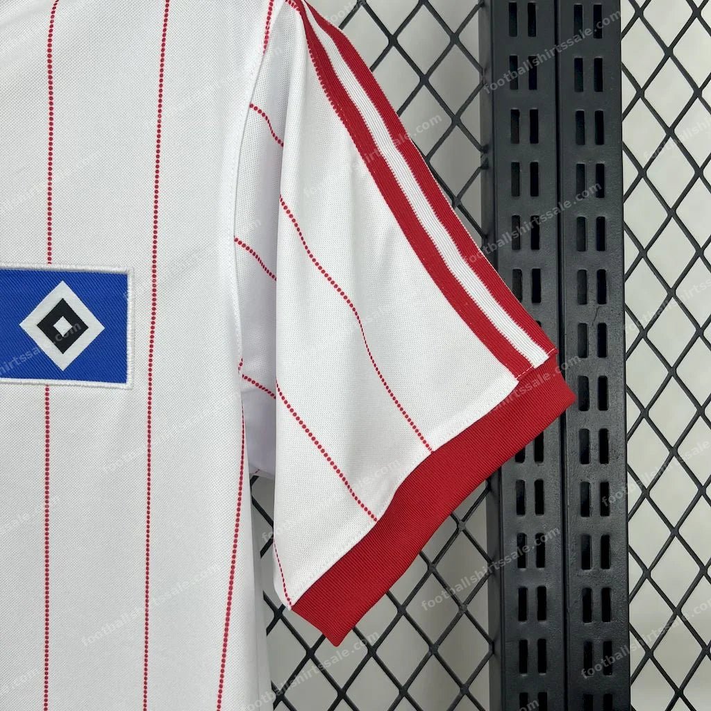 1983/1984 Retro Hamburger SV Home Football Shirt - Detail 4