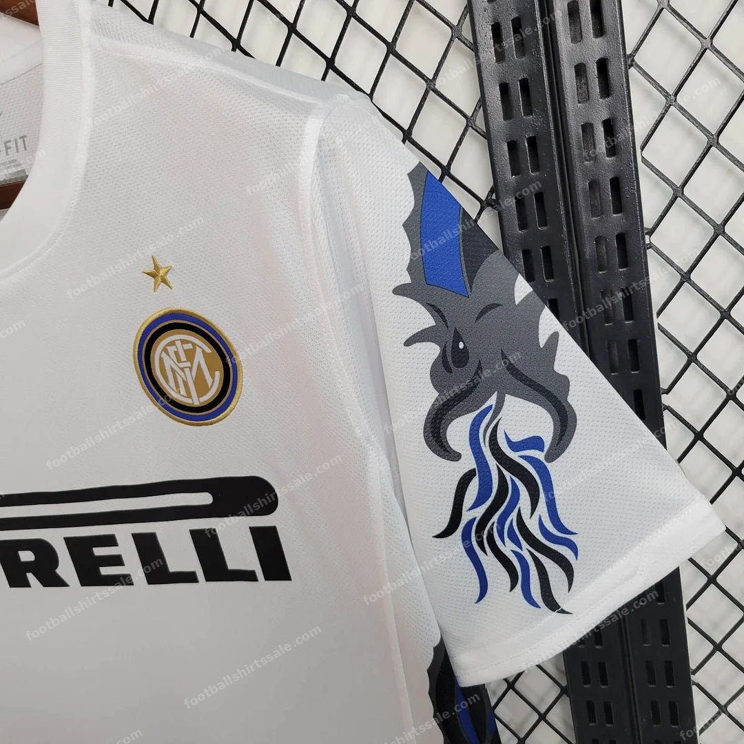 2010/2011 Retro Inter Milan Away Football Shirt - Detail 6