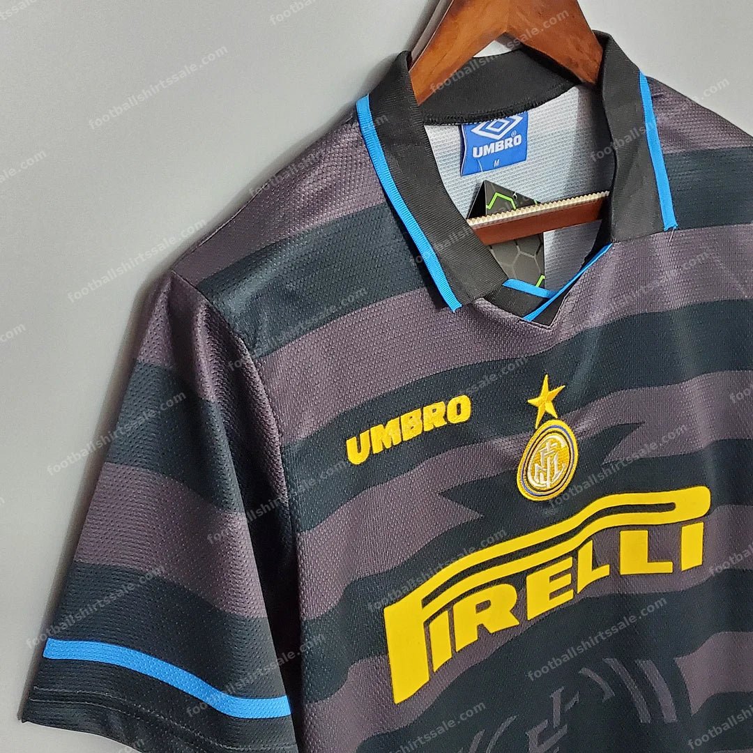 1997/1998 Retro Internazionale Milan Away Football Jersey 1:1 Thai Quality - Detail 3