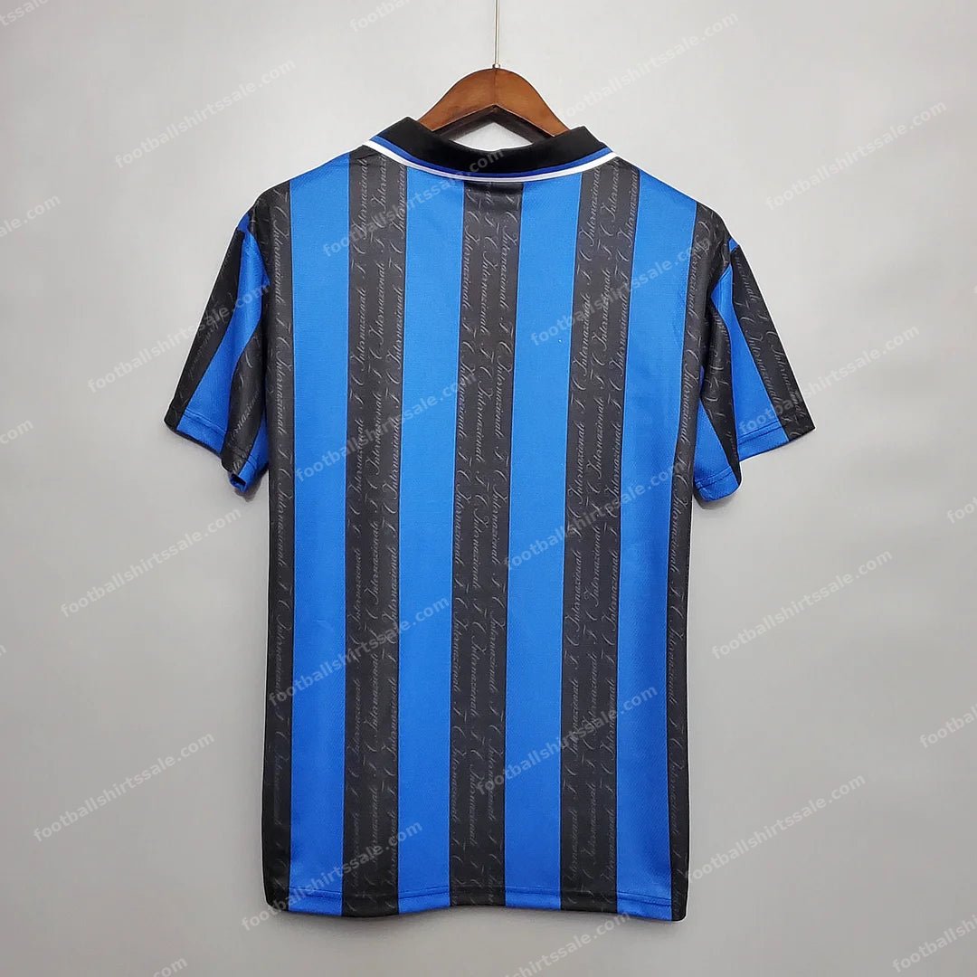 1997/1998 Retro Internazionale Milan Home Football Jersey 1:1 Thai Quality - Detail 1