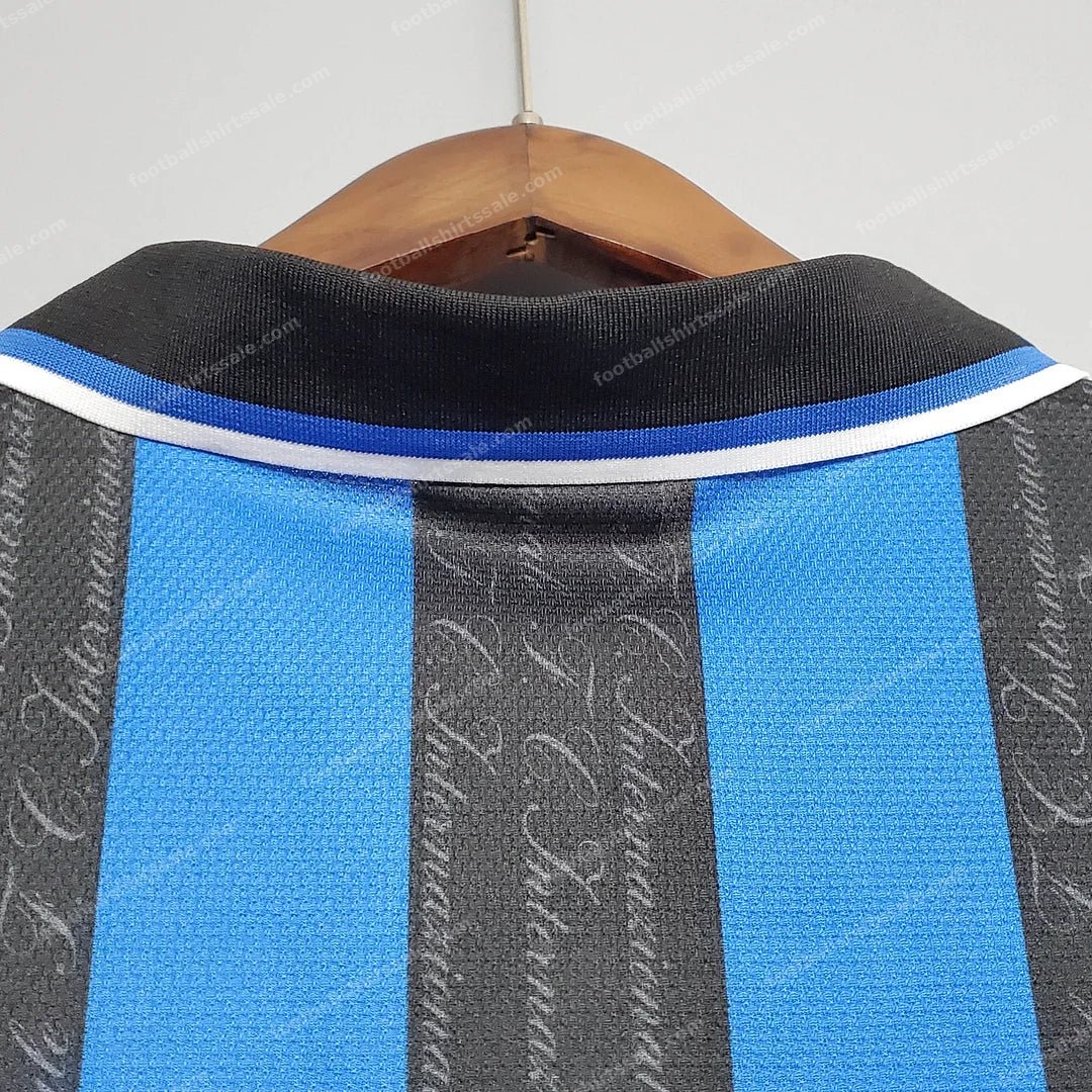 1997/1998 Retro Internazionale Milan Home Football Jersey 1:1 Thai Quality - Detail 5