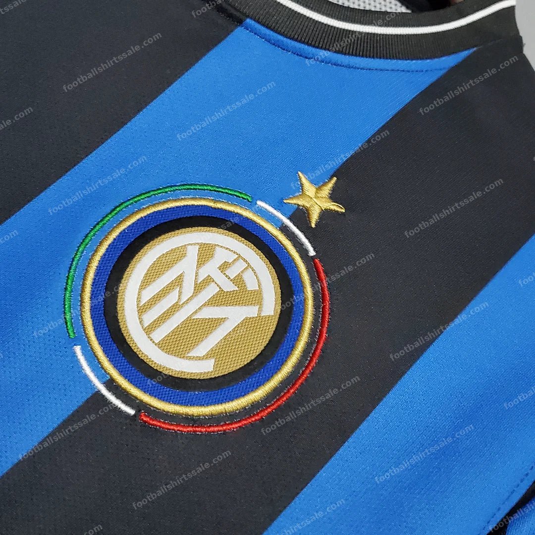 2009/2010 Retro Internazionale Milan Home UEFA Champions League Edition Football Jersey 1:1 Thai Quality - Detail 8