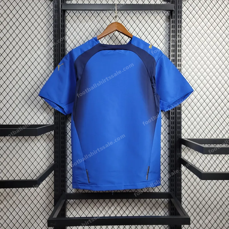 2006 Retro Italy Home Soccer Shirt - Detail 1