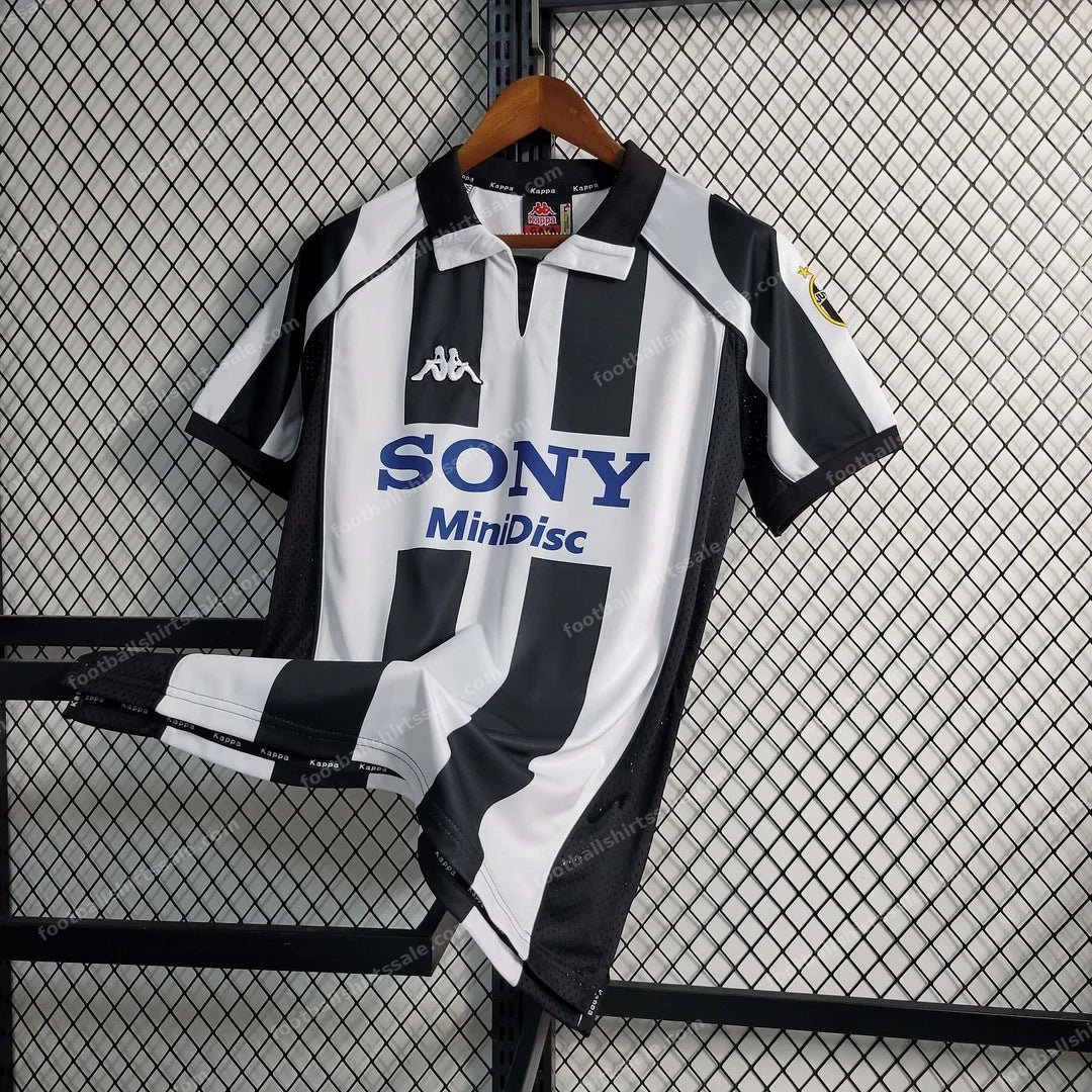 1997/1998 Retro Juventus Football Shirt Home 1:1 Thai Quality - Detail 2