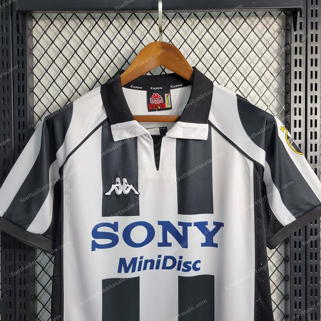 1997/1998 Retro Juventus Football Shirt Home 1:1 Thai Quality - Detail 3