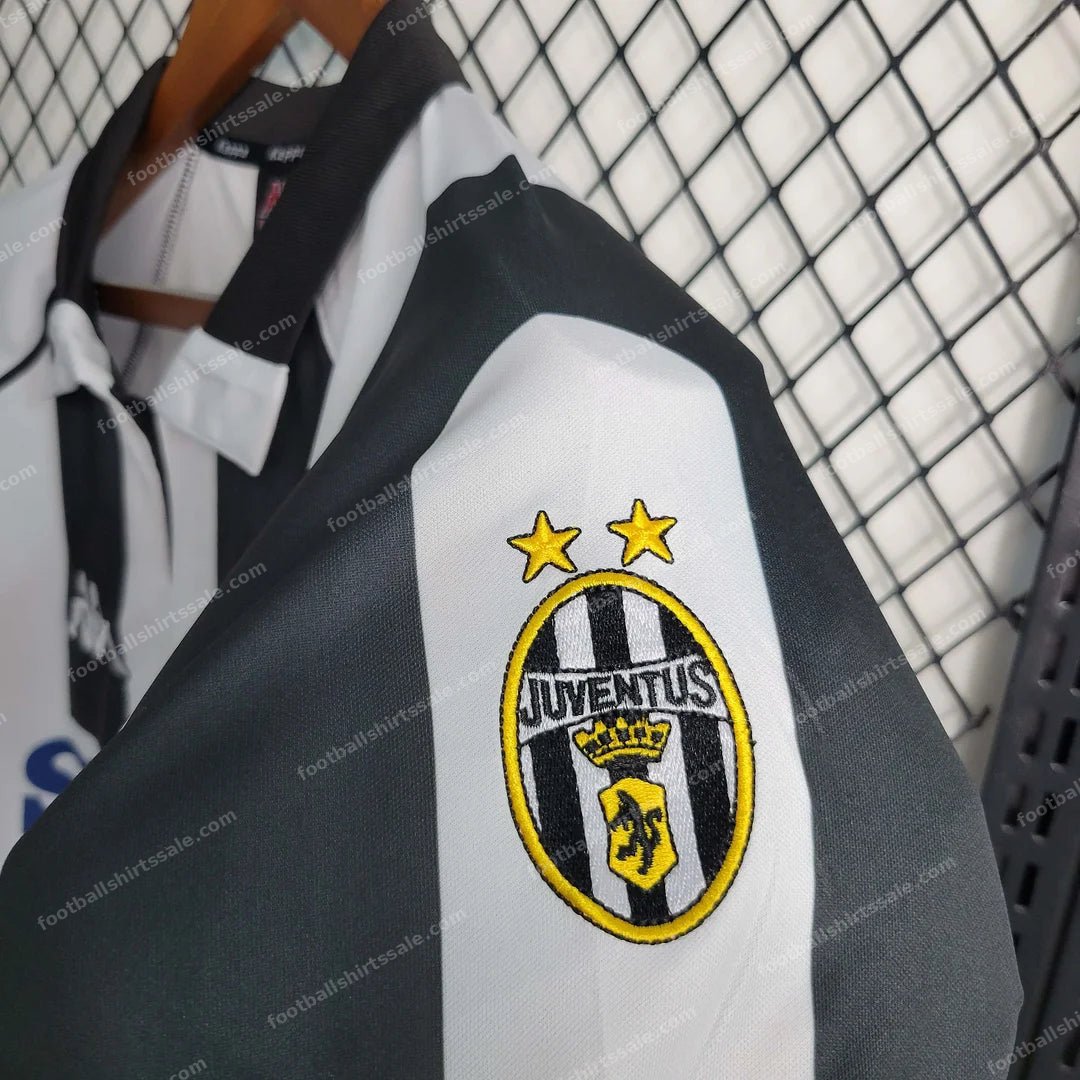 1997/1998 Retro Juventus Football Shirt Home 1:1 Thai Quality - Detail 5