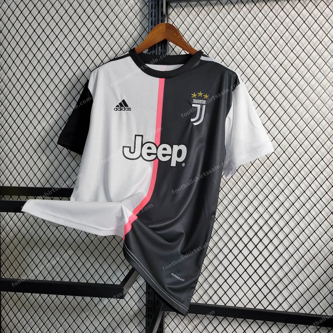 2019/2020 Retro Juventus Football Shirt Home - Detail 2