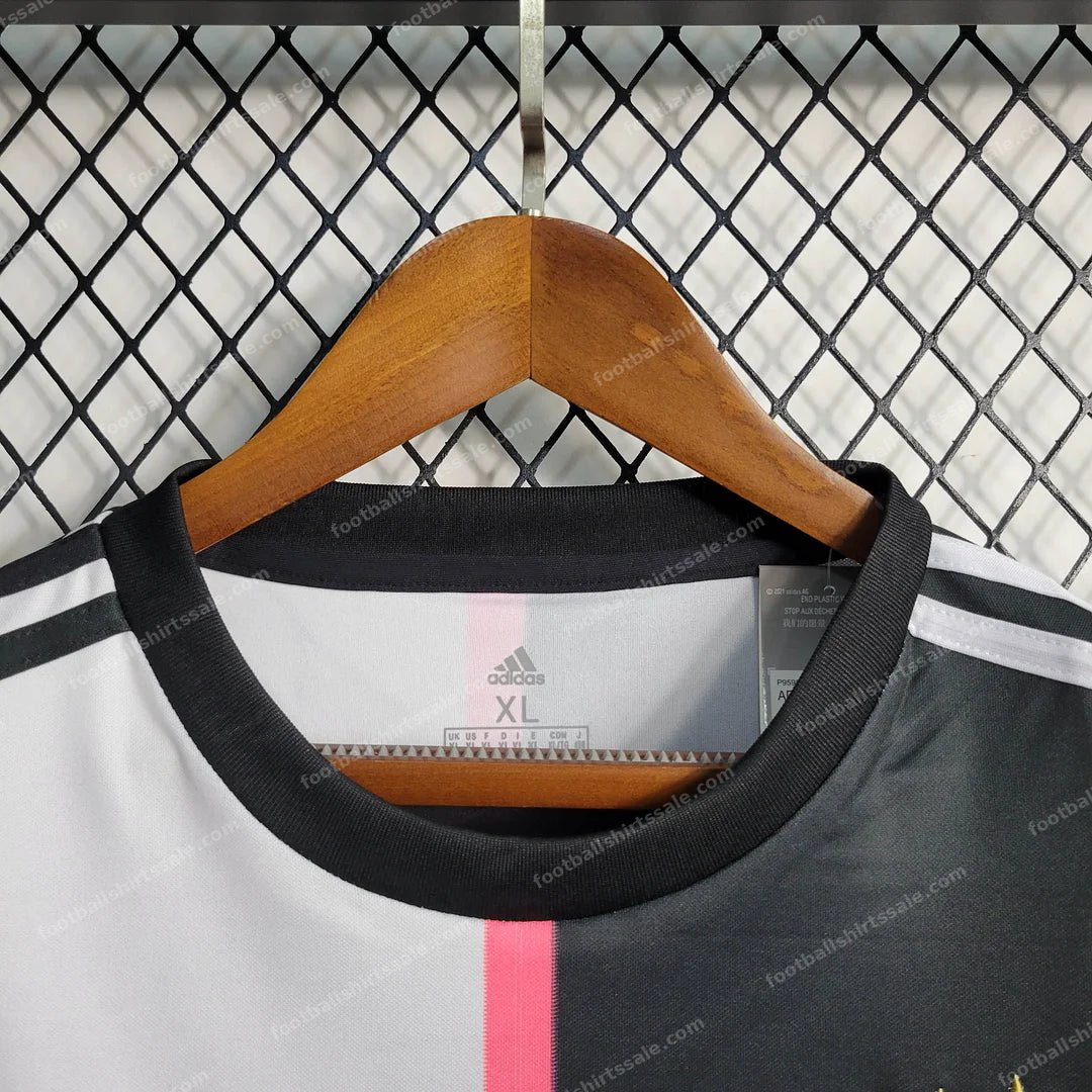 2019/2020 Retro Juventus Football Shirt Home - Detail 4