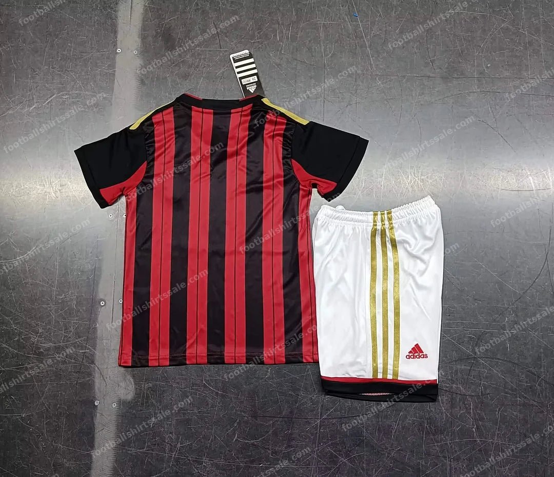 2013/2014 Retro Kids Size AC Milan Home Football Shirt 1:1 Thai Quality - Detail 1