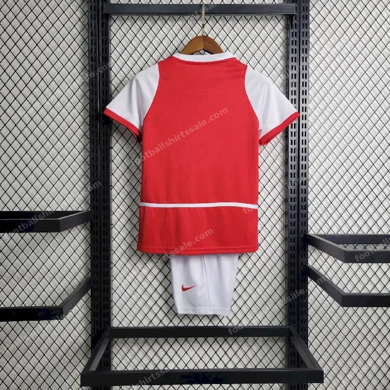 2002/2004 Retro Kids Size Arsenal Home Football Shirt 1:1 Thai Quality - Detail 1