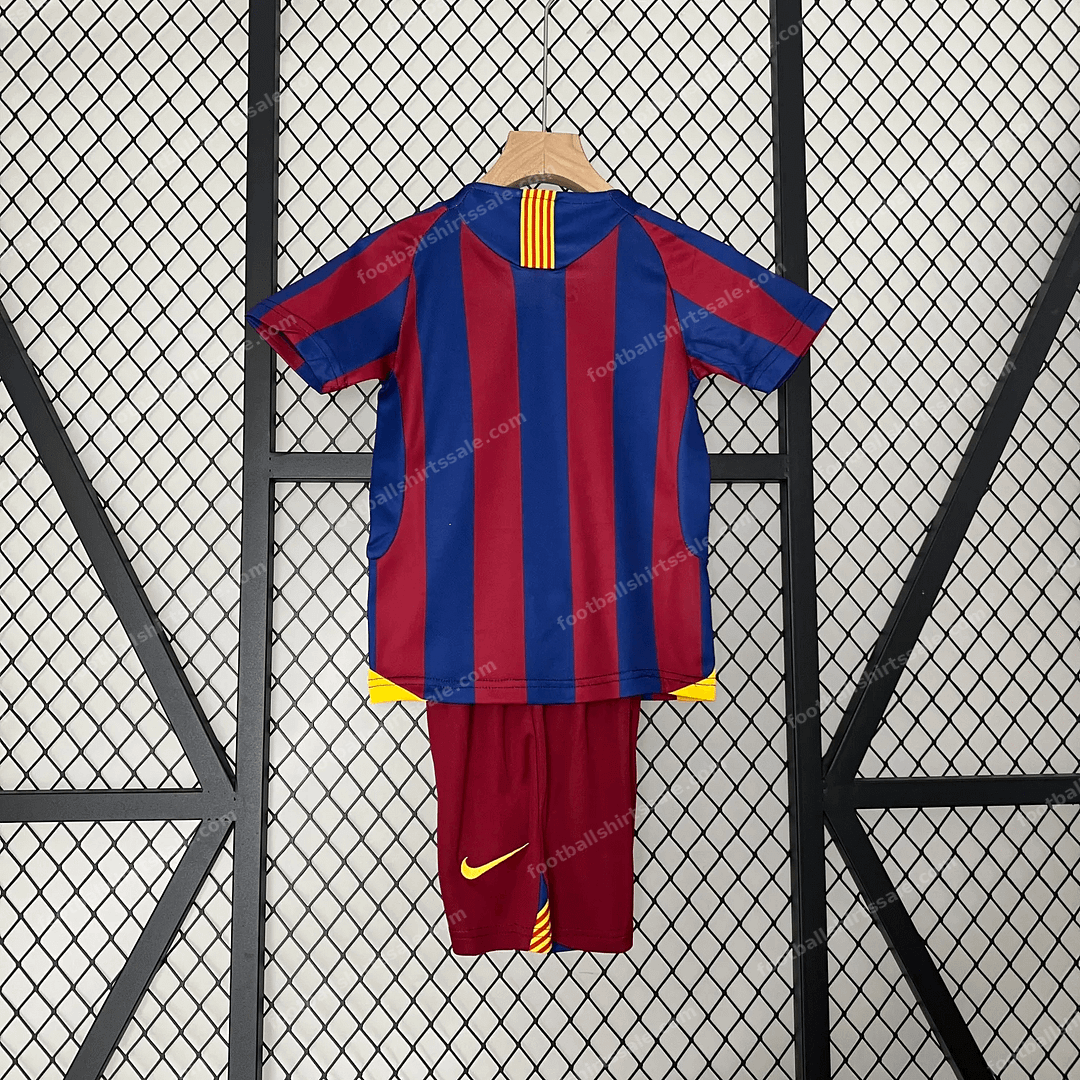 2005/2006 Retro Kids Size Barcelona Home Football Shirt 1:1 Thai Quality - Detail 1