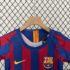 2005/2006 Retro Kids Size Barcelona Home Football Shirt 1:1 Thai Quality - Detail 4