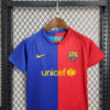 2008/2009 Retro Kids Size Barcelona Home Football Shirt 1:1 Thai Quality - Detail 3