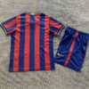 2009/2010 Retro Kids Size Barcelona Home Football Shirt 1:1 Thai Quality - Detail 1