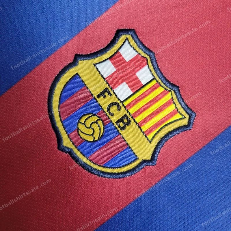 2010/2011 Retro Kids Size Barcelona Home Football Shirt 1:1 Thai Quality - Detail 8