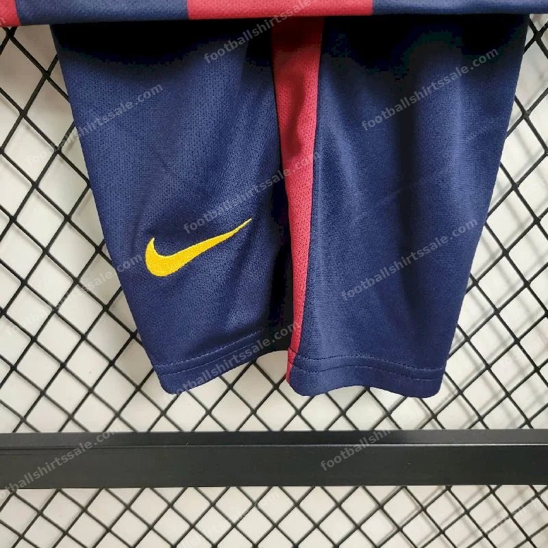 2014/2015 Retro Kids Size Barcelona Home Football Shirt 1:1 Thai Quality - Detail 6