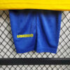 1994 Retro Kids Size Brazil Home Soccer Jersey - Detail 5