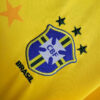 1994 Retro Kids Size Brazil Home Soccer Jersey - Detail 7