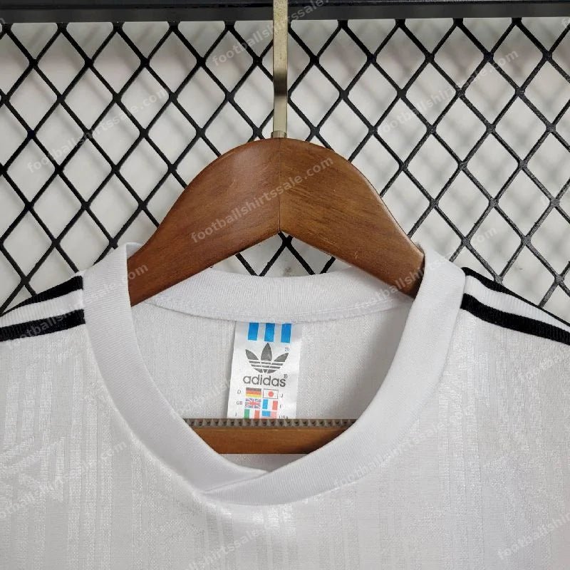 1992 Retro Kids Size Germany Home Soccer Jersey - Detail 4