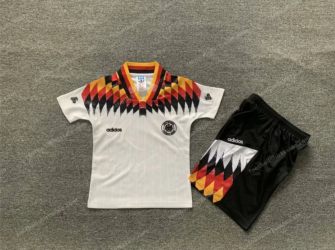 1994 Retro Kids Size Germany Home Soccer Jersey