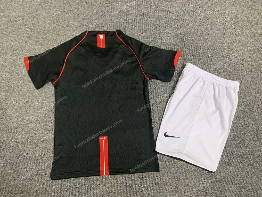 2007/2008 Retro Kids Size Manchester United Third Away Football Shirt 1:1 Thai Quality - Detail 1