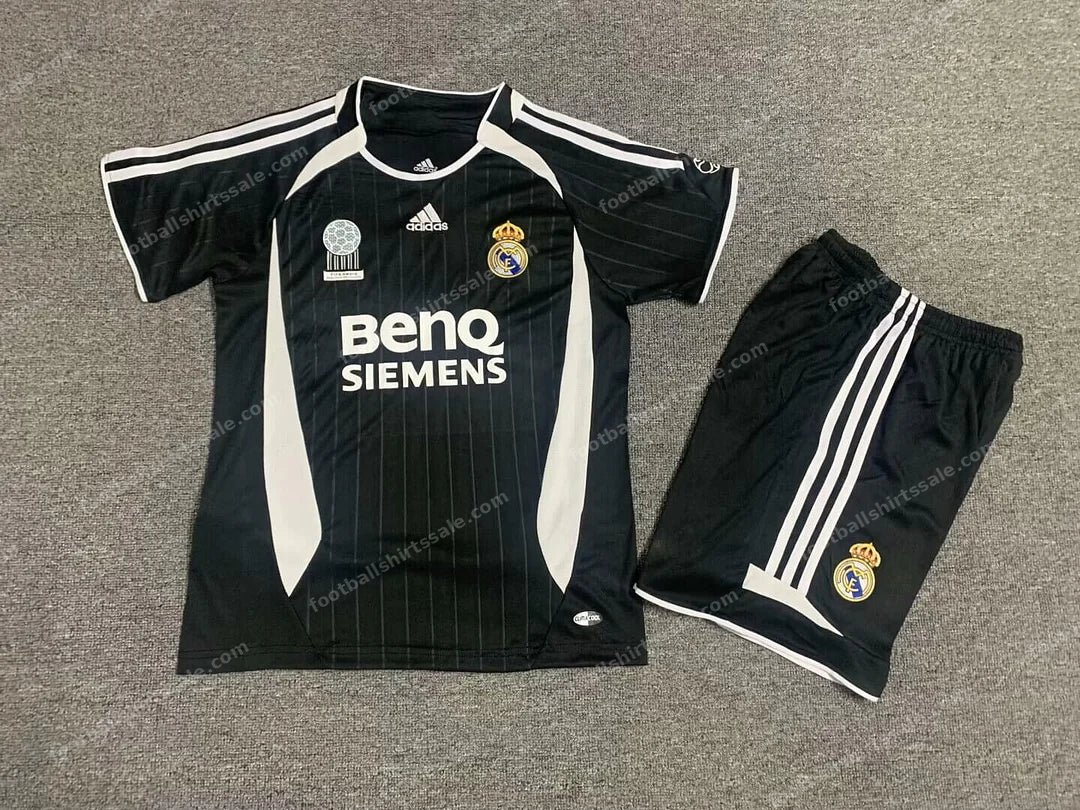 2006/2007 Retro Kids Size Real Madrid Away Football Shirt 1:1 Thai Quality