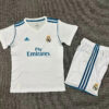 2017/2018 Retro Kids Size Real Madrid Home Football Shirt