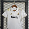 2011/2012 Retro Kids Size Real Madrid Home Soccer Jersey - Detail 1