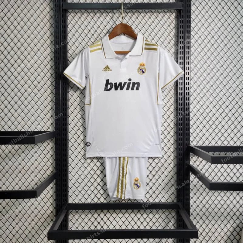 2011/2012 Retro Kids Size Real Madrid Home Soccer Jersey