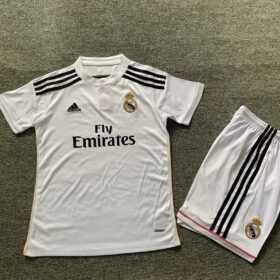 2014/2015 Retro Kids Size Real Madrid Home Soccer Jersey