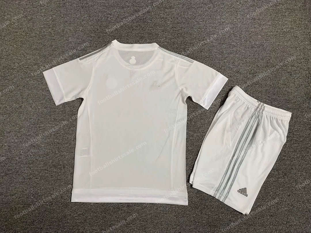 2015/2016 Retro Kids Size Real Madrid Home Soccer Jersey - Detail 1