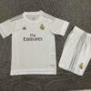 2015/2016 Retro Kids Size Real Madrid Home Soccer Jersey