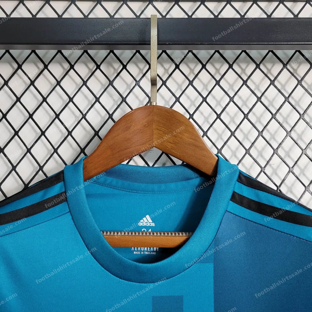 2017/2018 Retro Kids Size Real Madrid Third Away Football Shirt - Detail 4