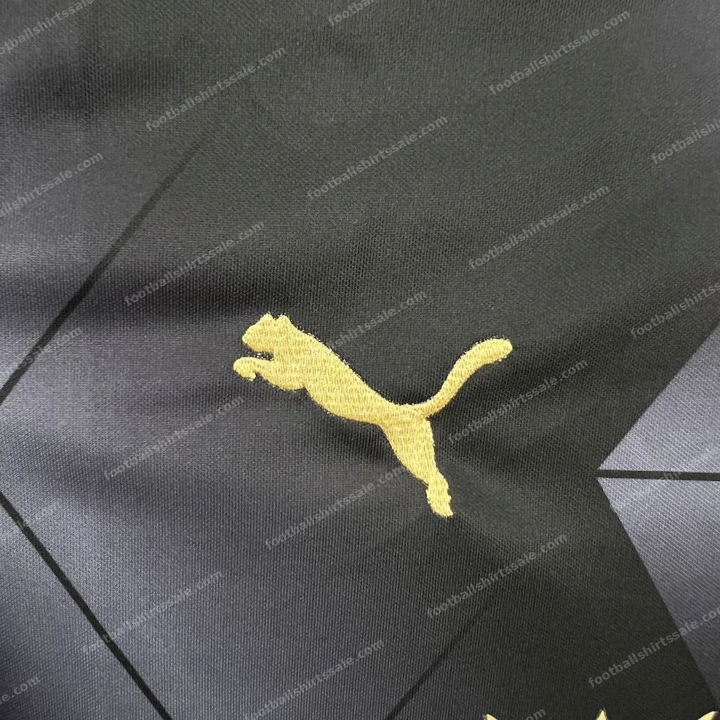 2015/2016 Retro Leicester City Away Football Shirt - Detail 3