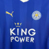 2015/2016 Retro Leicester City Home Football Shirt - Detail 2