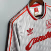 1990/1991 Retro Liverpool Away Football Shirt 1:1 Thai Quality - Detail 3