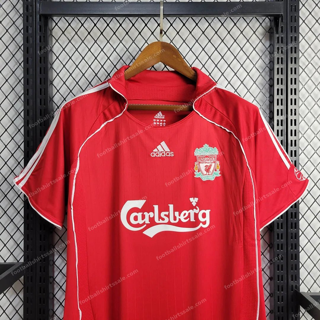 2006/2007 Retro Liverpool Football Shirt Home 1:1 Thai Quality - Detail 2