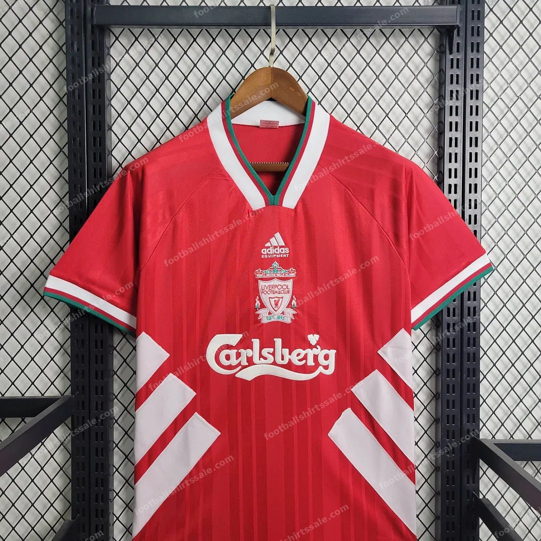 1993/1994 Retro Liverpool Home Football Shirt 1:1 Thai Quality - Detail 3