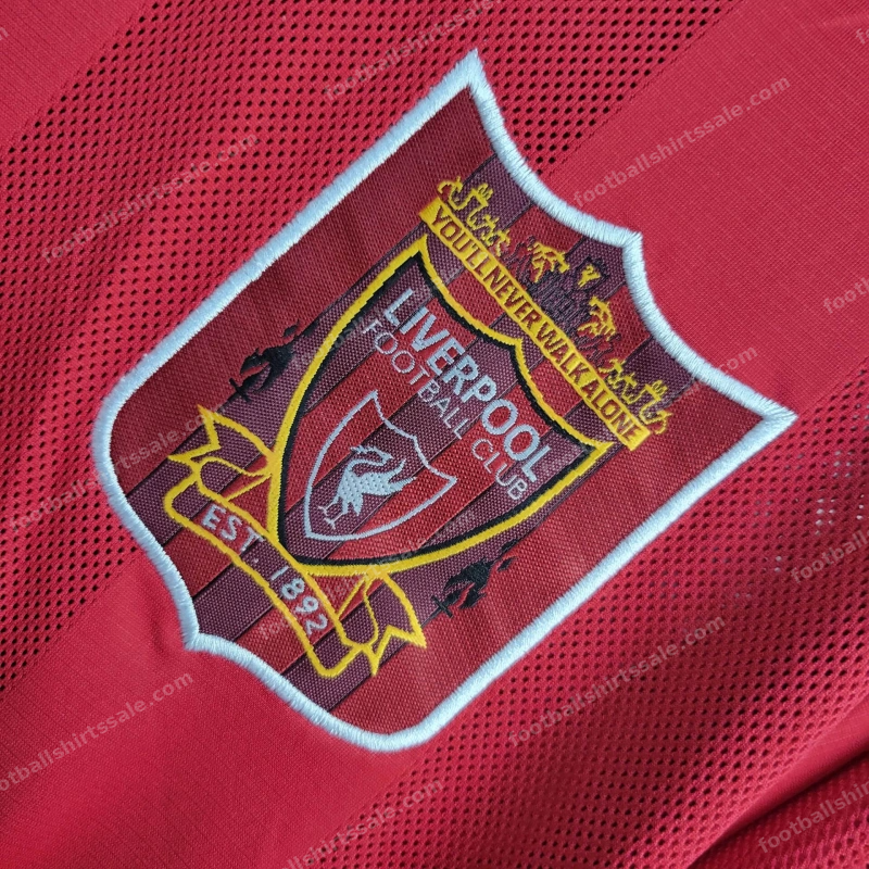 1995/1996 Retro Liverpool Home Football Shirt 1:1 Thai Quality - Detail 4