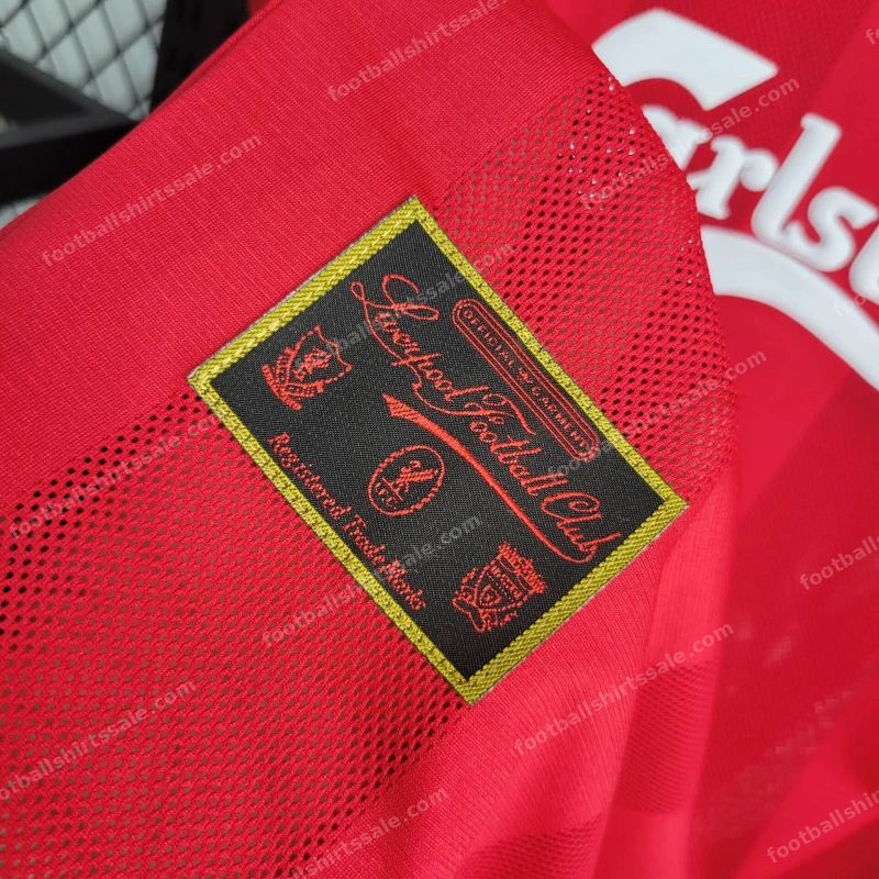 1995/1996 Retro Liverpool Home Football Shirt 1:1 Thai Quality - Detail 6