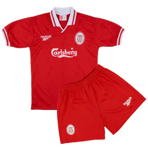 Retro Liverpool Home Kids Kit 96/98