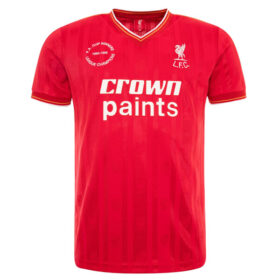 Retro Liverpool Home Double Winners Shirt 85/86