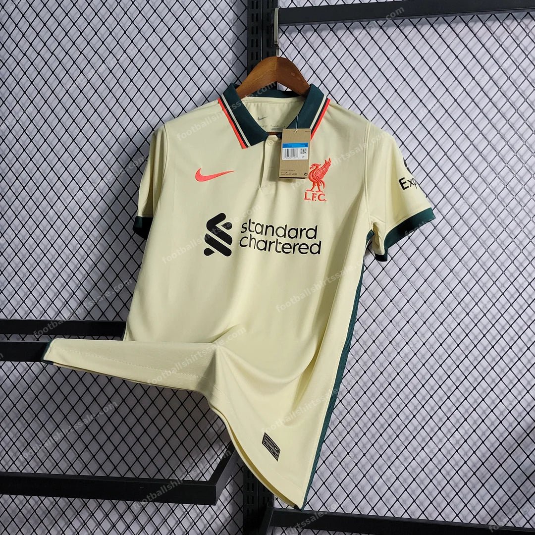 2021/2022 Retro Liverpool Soccer Jersey 1:1 Thai Quality Away - Detail 2