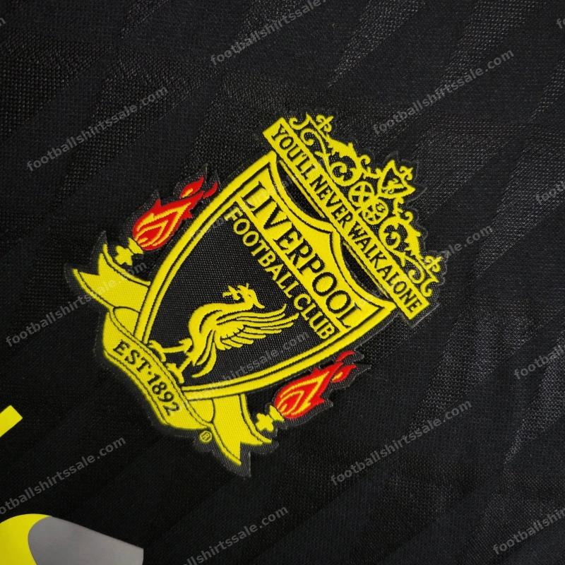2010/2011 Retro Liverpool Third Away Football Shirt 1:1 Thai Quality - Detail 4