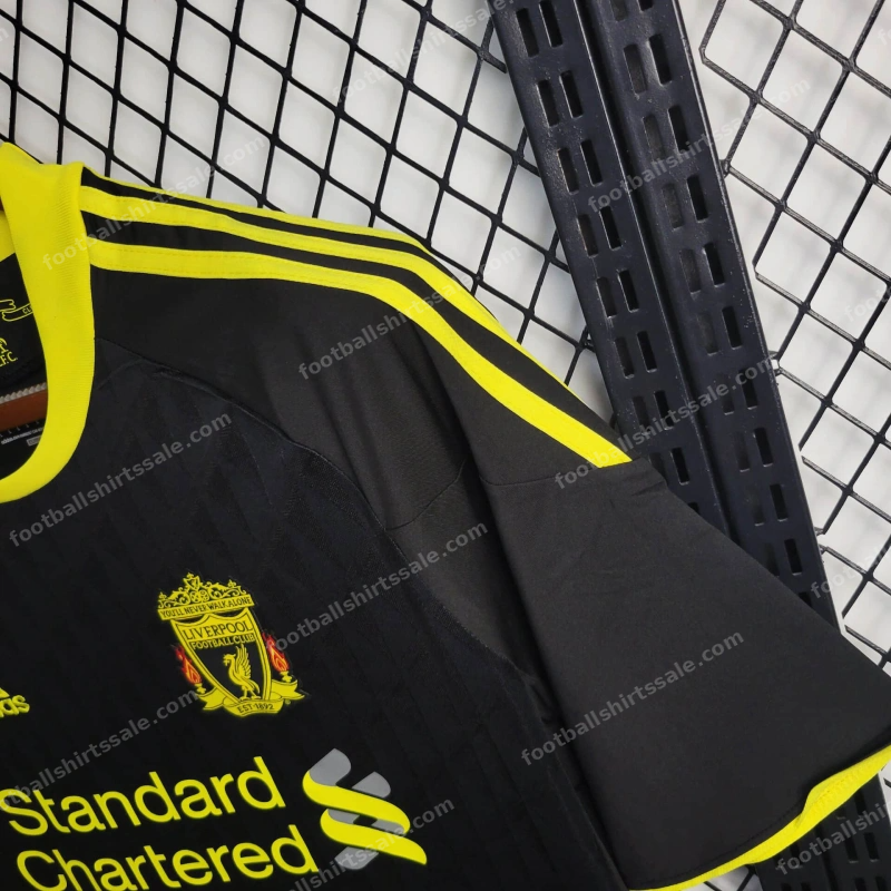 2010/2011 Retro Liverpool Third Away Football Shirt 1:1 Thai Quality - Detail 7