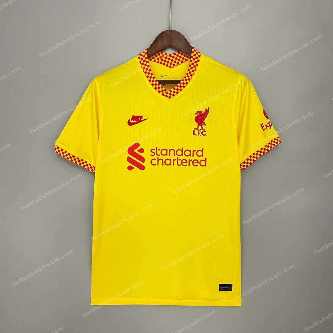 2021/2022 Retro Liverpool Third Away Soccer Jersey 1:1 Thai Quality