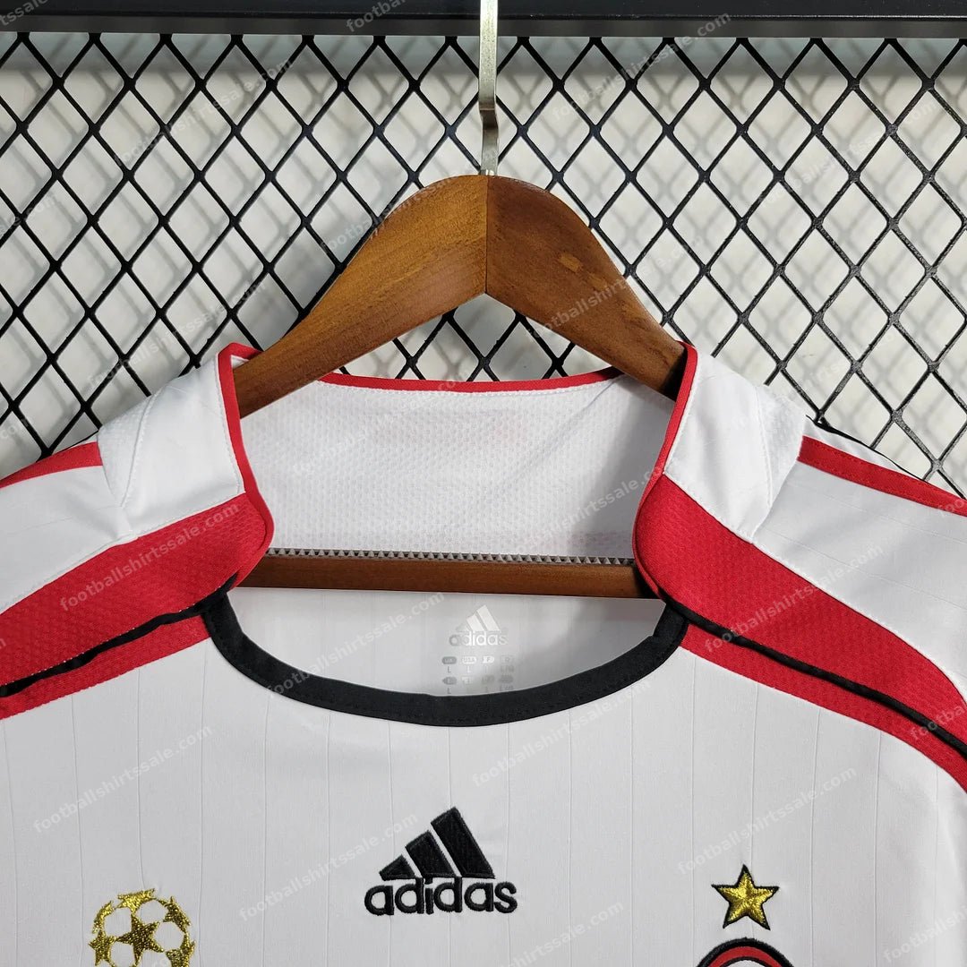 2006/2007 Retro Long Sleeve AC Milan Away Football Shirt 1:1 Thai Quality - Detail 8