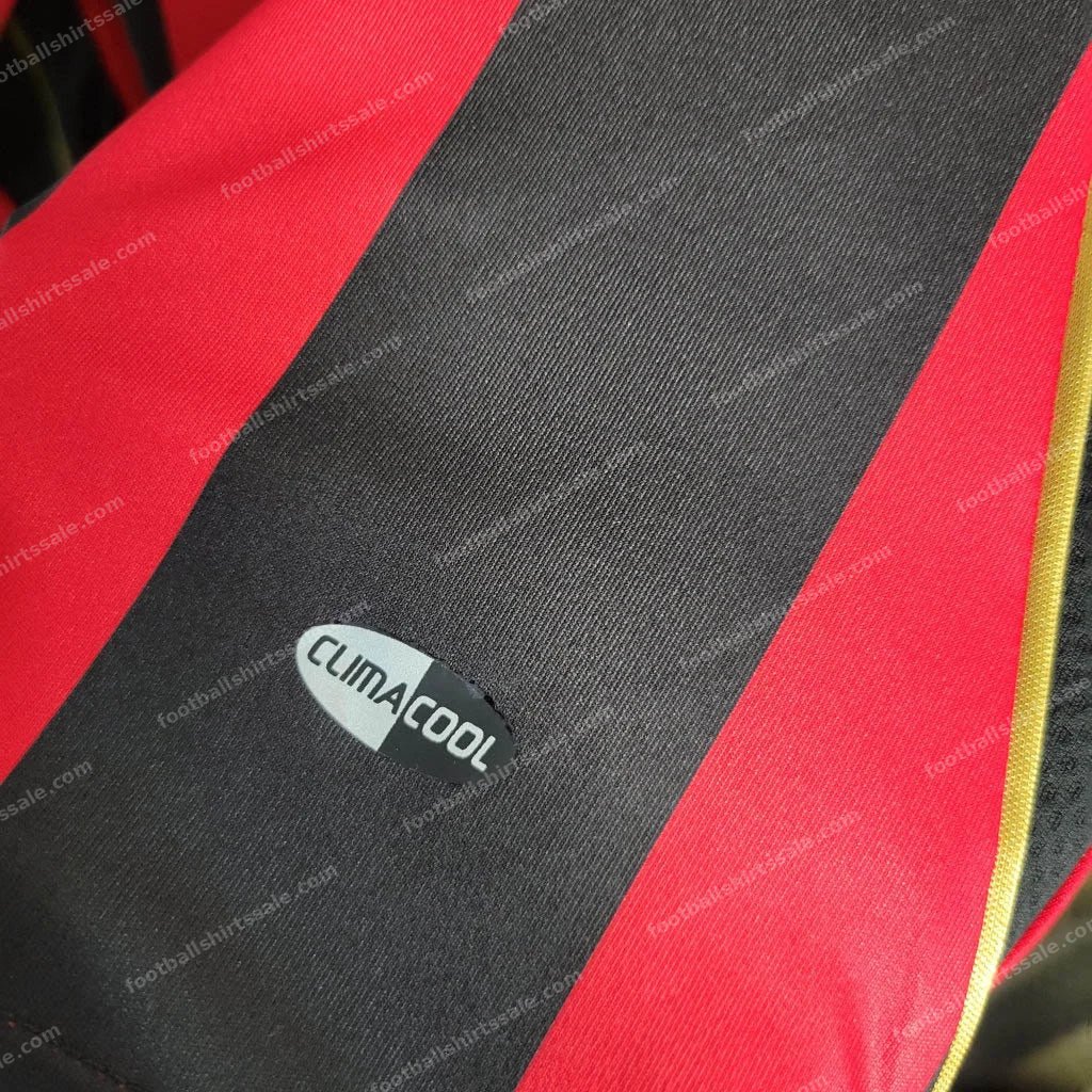 2006/2007 Retro Long Sleeve AC Milan Home Football Shirt 1:1 Thai Quality - Detail 7