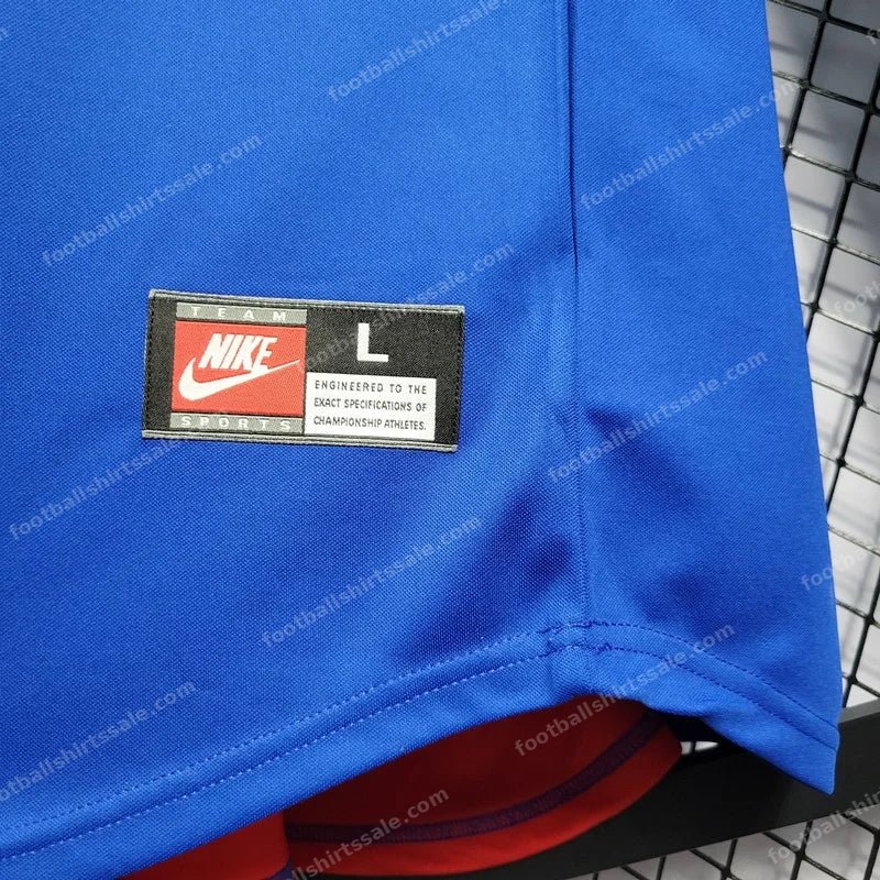 Retro Long Sleeve Barcelona 100th Anniversary Version Football Shirt Home 1:1 Thai Quality - Detail 7